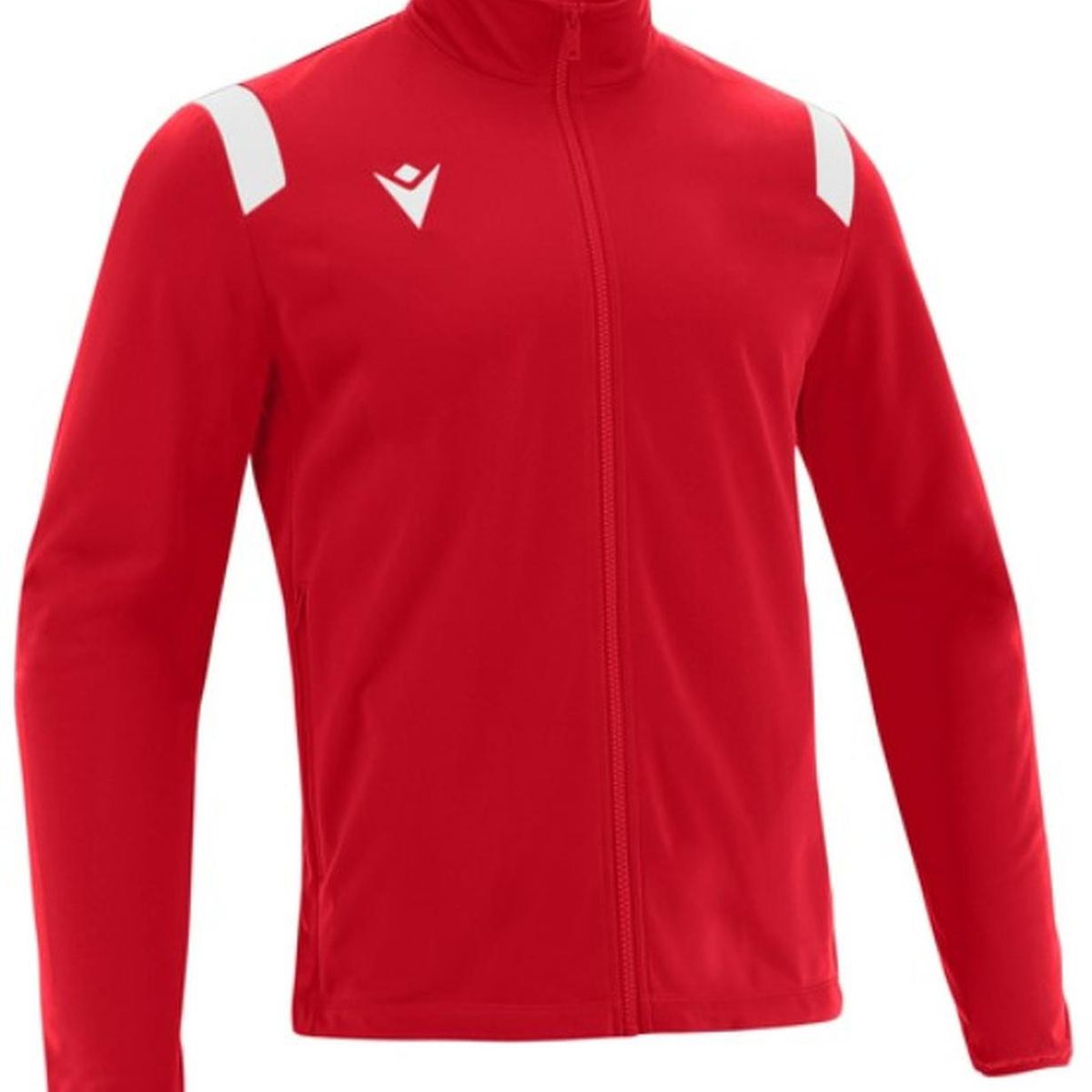 MACRON - Polerón Full Zipper Fujin Macron Rojo