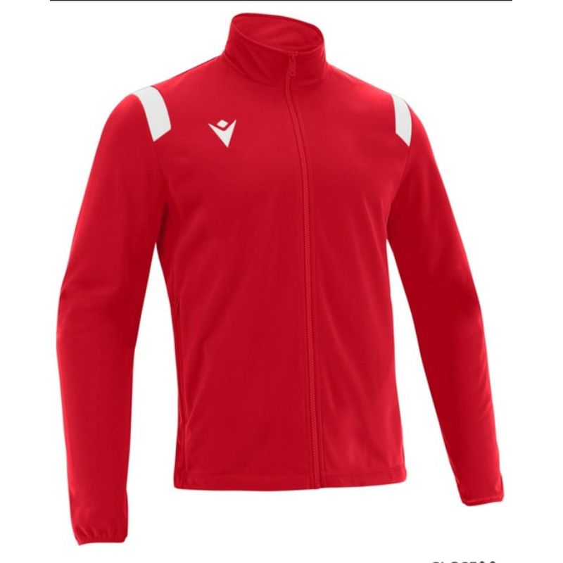 MACRON - Polerón Full Zipper Fujin Macron Rojo