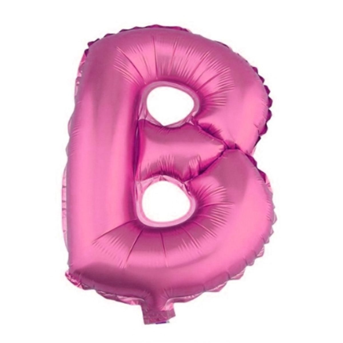 GENERICO - Globo Metálico Letra Rosado B