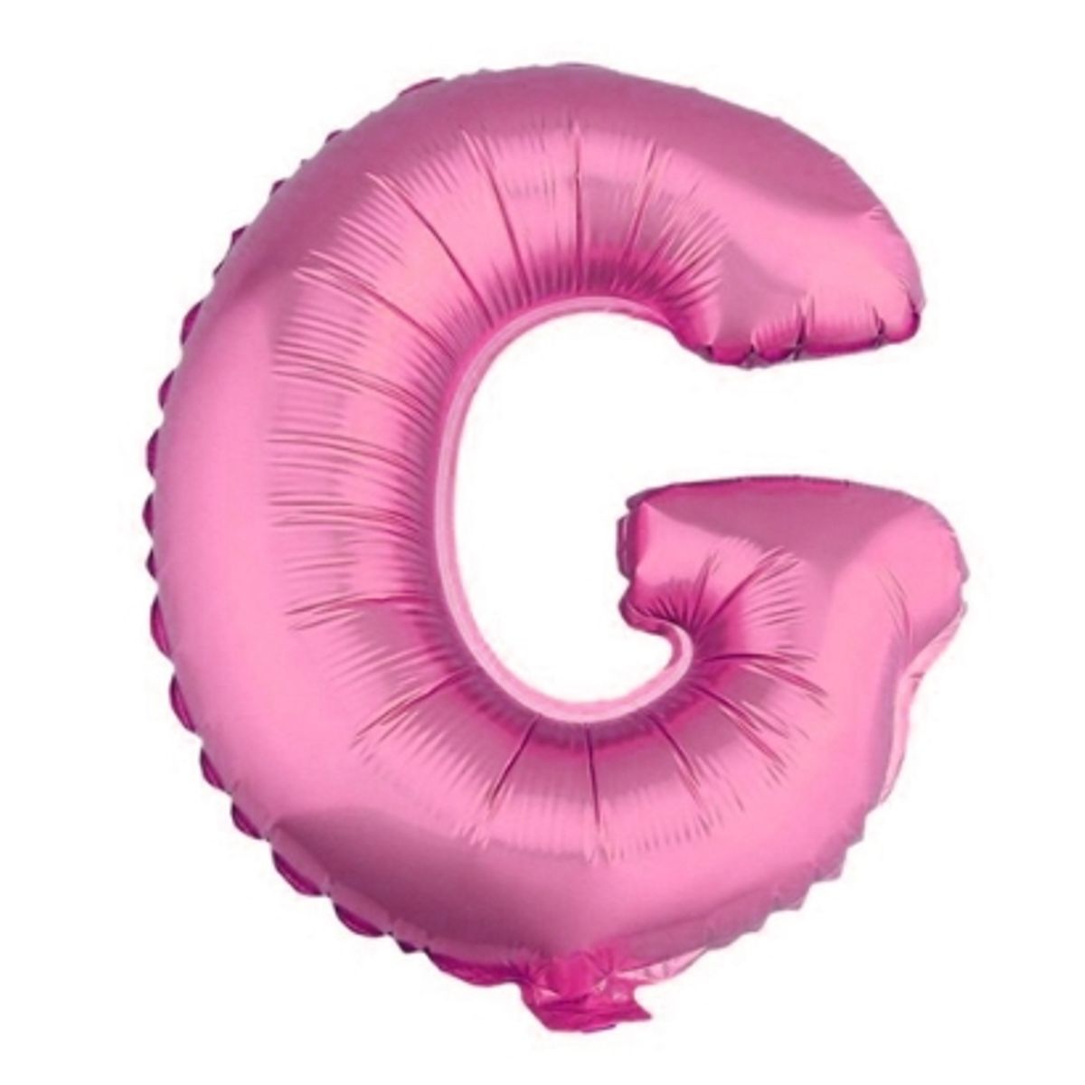 GENERICO - Globo Metálico Letra Rosado G