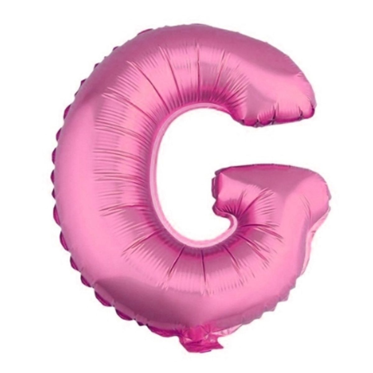GENERICO - Globo Metálico Letra Rosado G