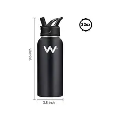 GENERICO - Termo Botella Acero Inoxidable Frio Caliente Portatil 32oz