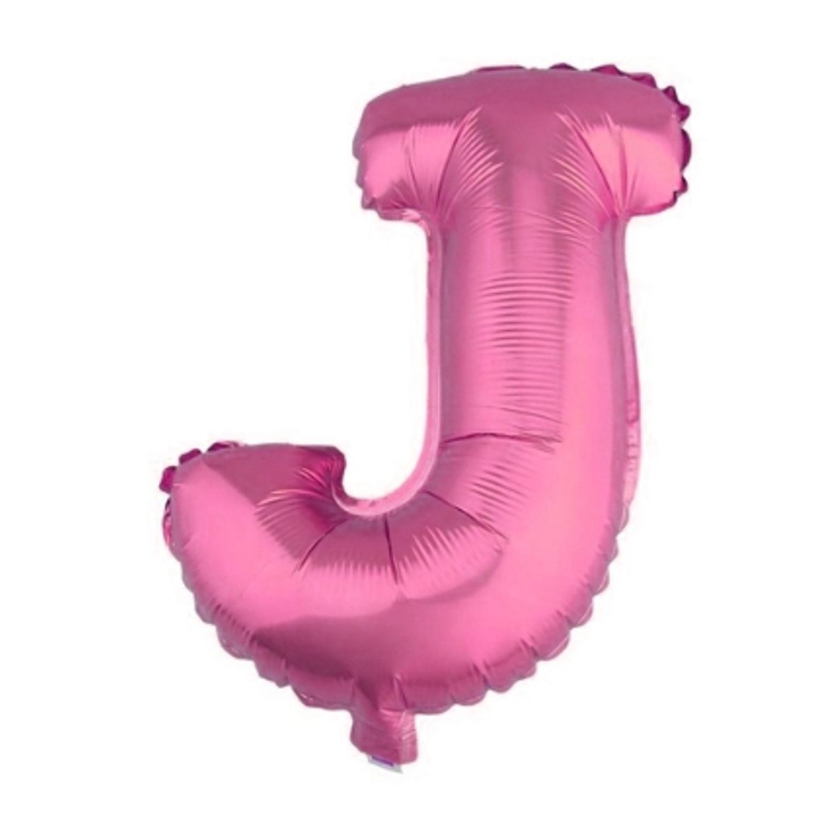GENERICO - Globo Metálico Letra Rosado J