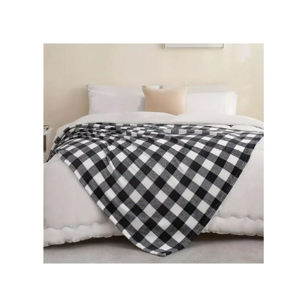 GENERICO - Frazada De Polar 2plazas 200x230cm Manta Estampada Man-02-2p