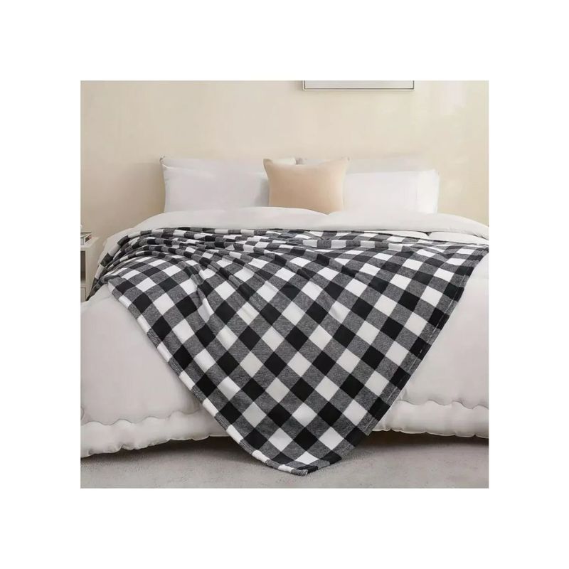 GENERICO - Frazada De Polar 2plazas 200x230cm Manta Estampada Man-02-2p