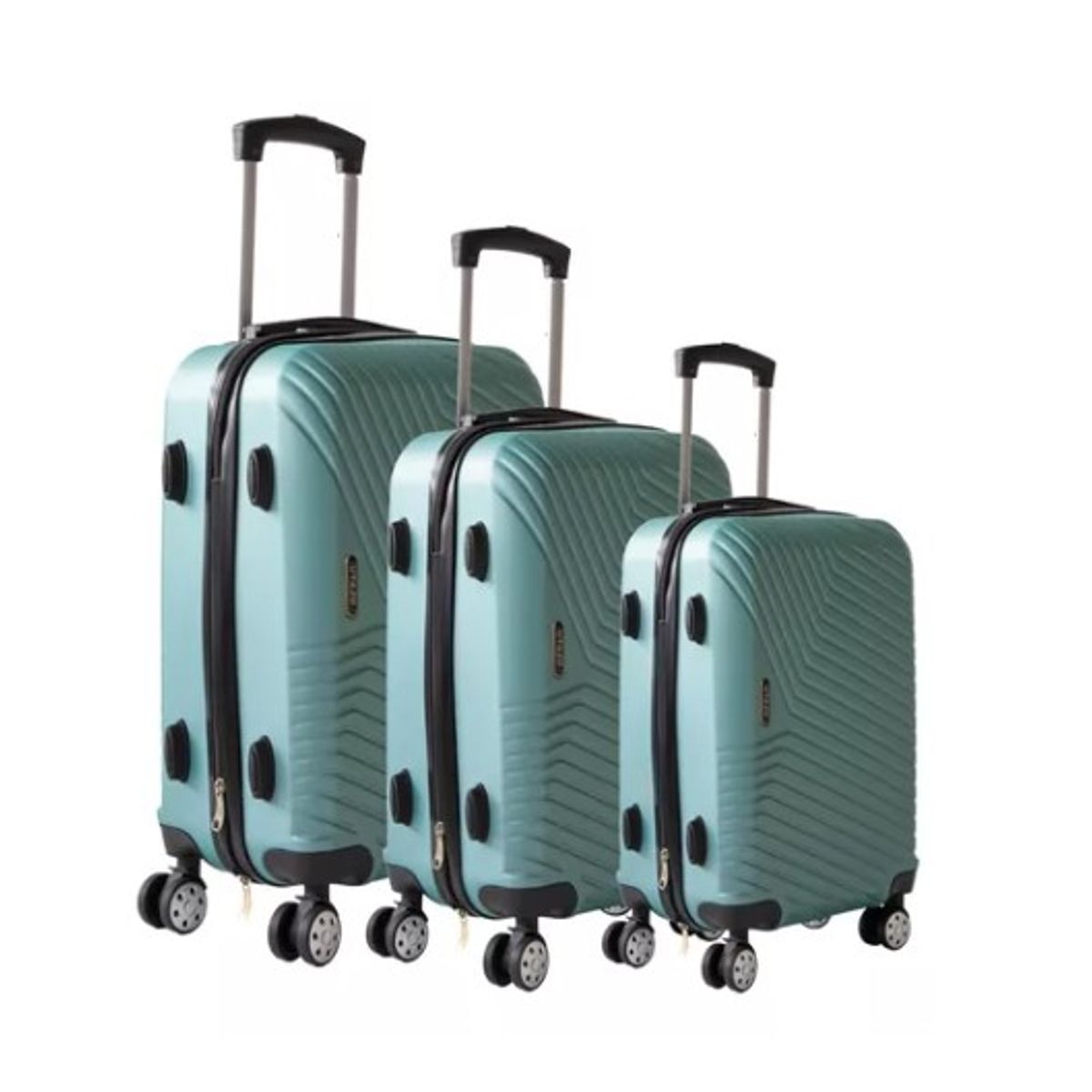 GENERICO - Set 3 Maletas Viaje 10 23 30 Kg Equipaje Rueda Cabina Avión