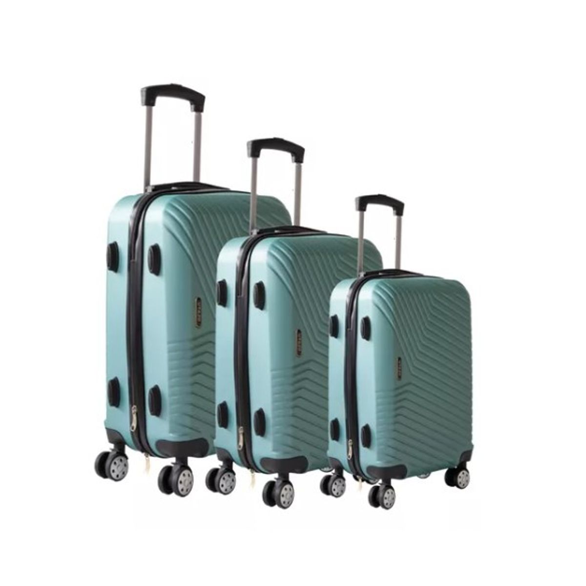 GENERICO - Set 3 Maletas Viaje 10 23 30 Kg Equipaje Rueda Cabina Avión