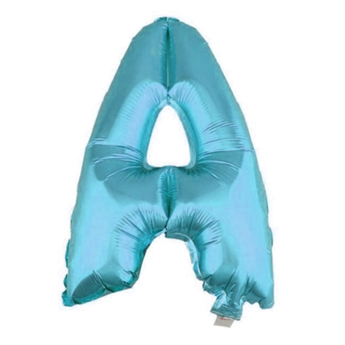 GENERICO - Globos En Forma De Letras Metalizados Azul A