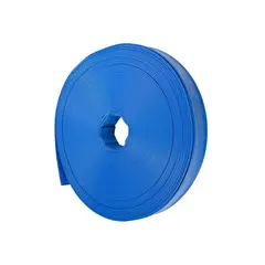 GENERICO - 10 Metros Manguera Plana Azul 2 Pulgadas - 6 Bar