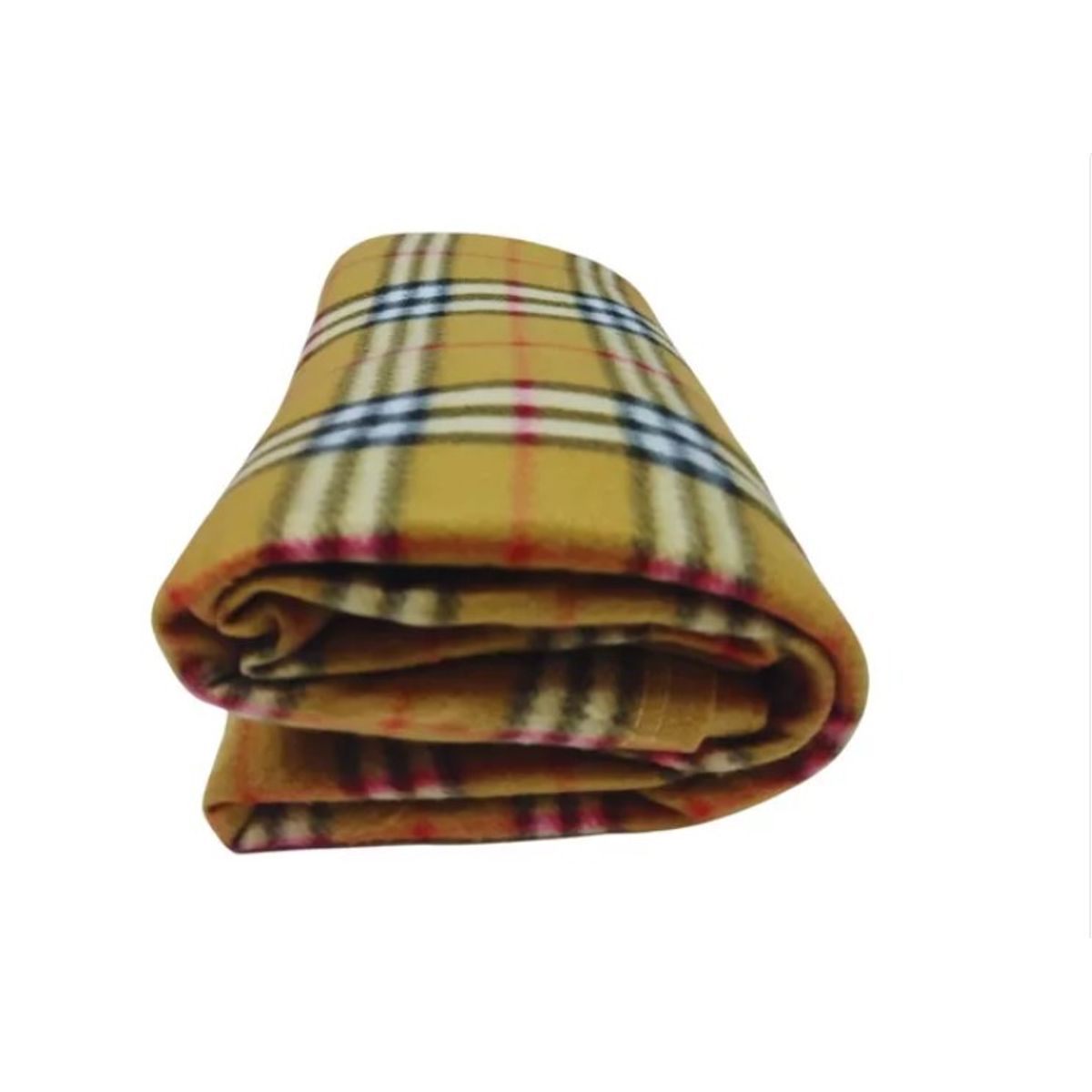 GENERICO - Frazada De Polar 2plazas 200x230cm Manta Estampada Man-02-2p Beige