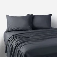 Sábana Microfibra Grafito 1,5 Plazas