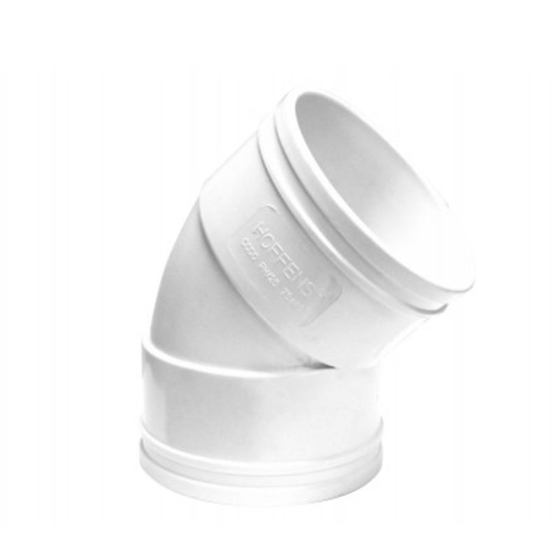 GENERICO - Codo Canaleta Hembra-hembra Blanco 75mmx65g