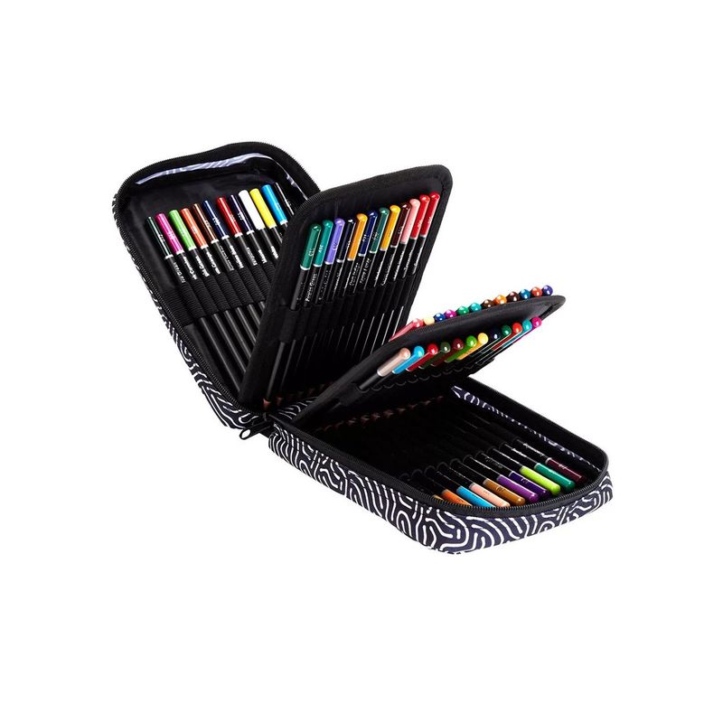 CASATUA - Lapices de Colores Profesional Make+Do 72 +Estuche - Negro