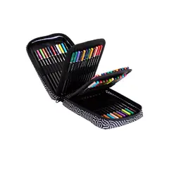 CASATUA - Lapices de Colores Profesional Make+Do 72 +Estuche - Negro