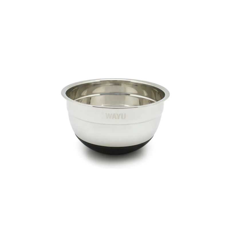 WAYU - Bowl Ensaladera Acero Inoxidable Wayu 16 Cm Base Silicona