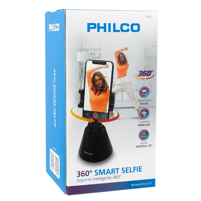 PHILCO - Soporte Inteligente 360 Philco Seguimiento Facial