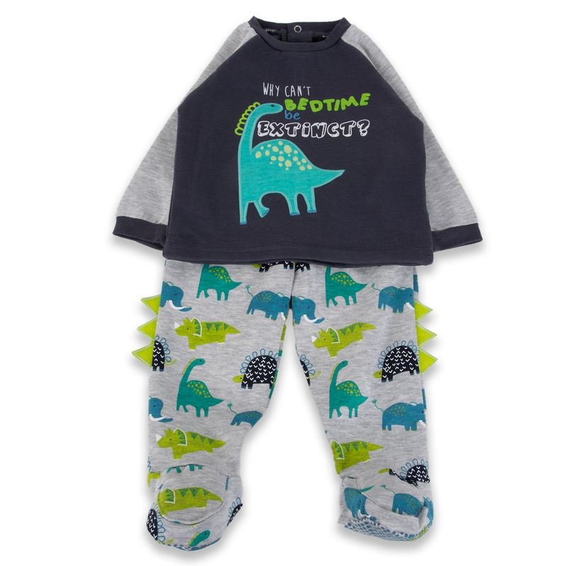 PILLIN - Pijama Bebé Niño Gris Pillin PILLIN