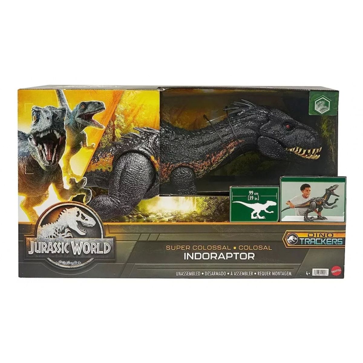 MATTEL - MATTEL HKY14 JURASSIC WORLD FIGURA DE INDORRAPTOR