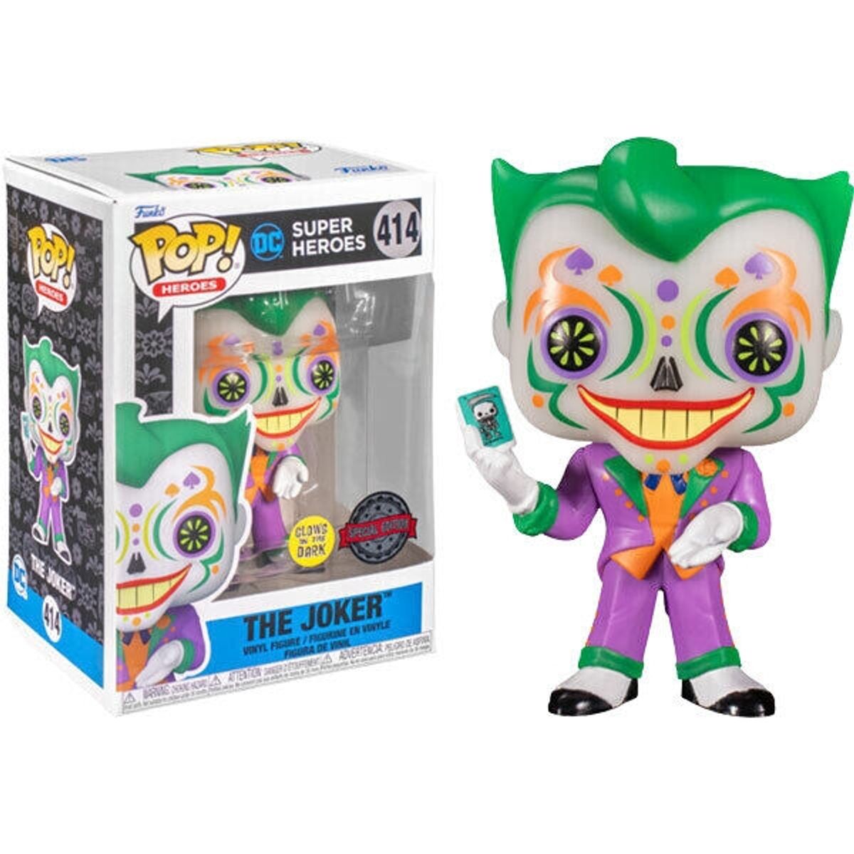 FUNKO - FUNKO 58173 POP HEROES DIA DE LOS DC JOKER GW LATAM