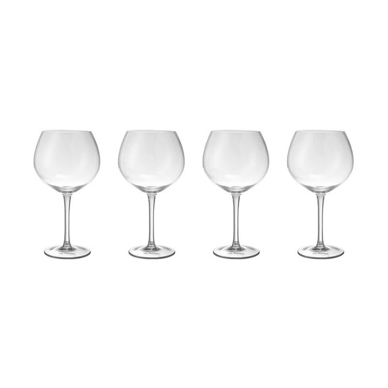 WAYU - Pack 4 Copas de Cristal Para Aperitivo 640 ml Wayu Coctel
