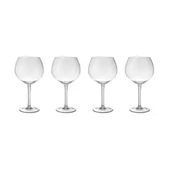 WAYU - Pack 4 Copas de Cristal Para Aperitivo 640 ml Coctel