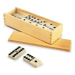 DOMINO - Caja De Madera 28 Piezas