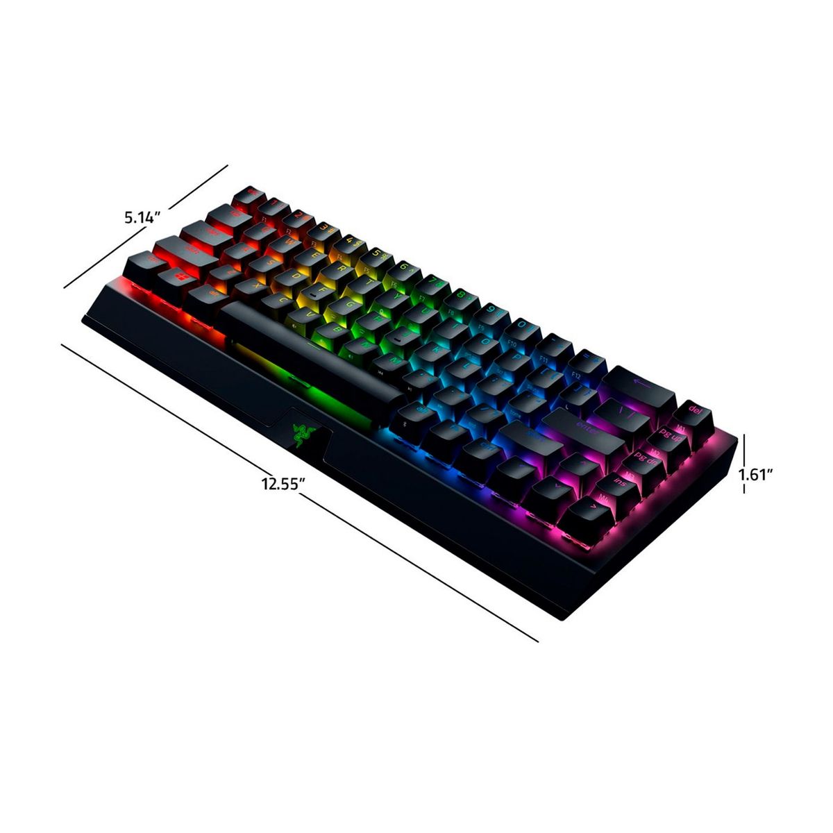 RAZER - Teclado Razer Blackwidow V3 Mini Panthom Edition Sw Amarillo