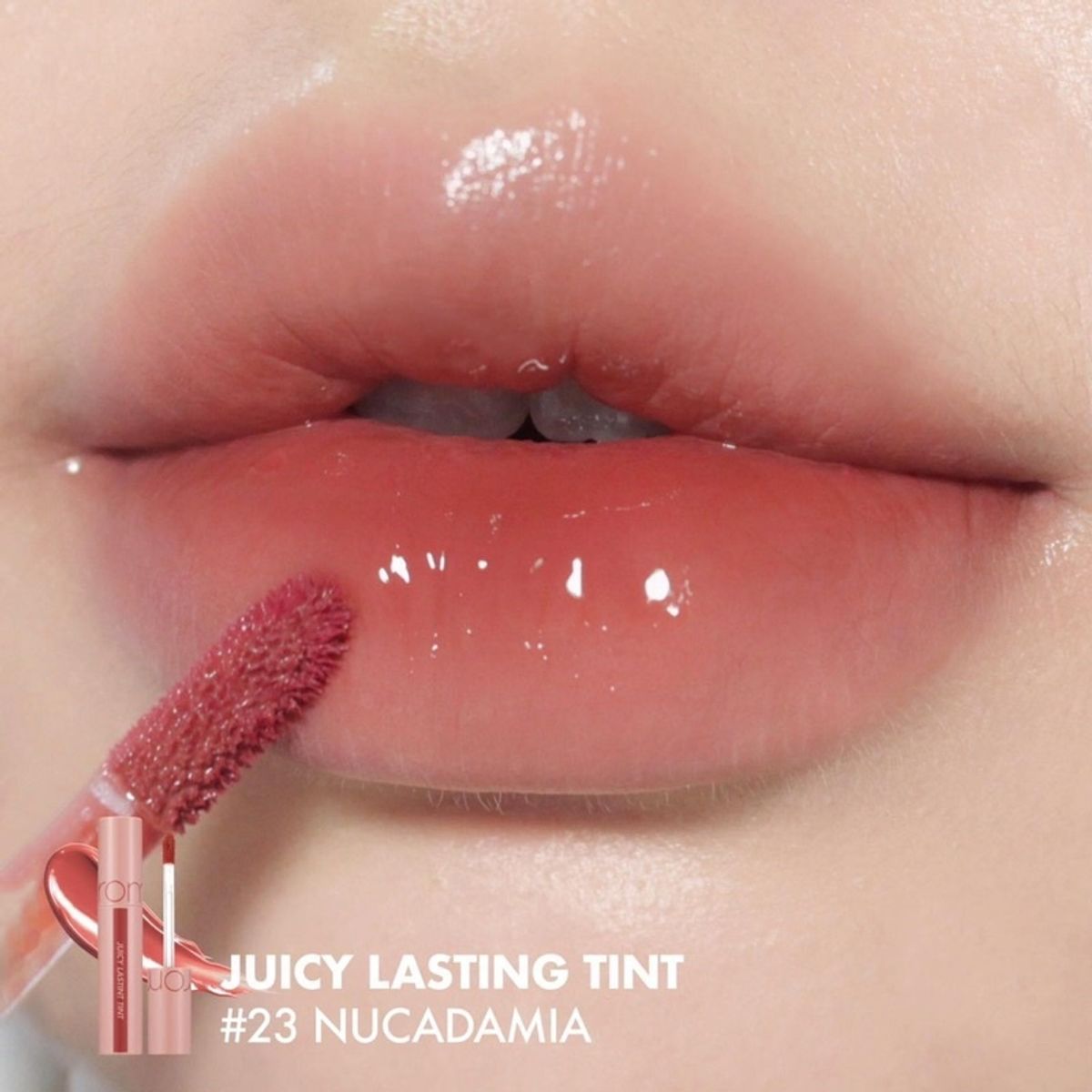 ROMAND - Tinte Labial Juicy Lasting Tint 23 Nucadamia Romand