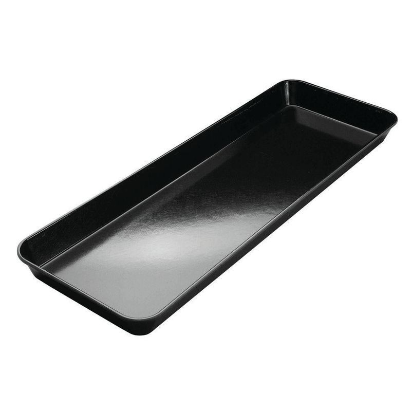 IMAHE - BANDEJA FIBRA DE VIDRIO NEGRA 26.5x76.2x5.1CM IMAHE