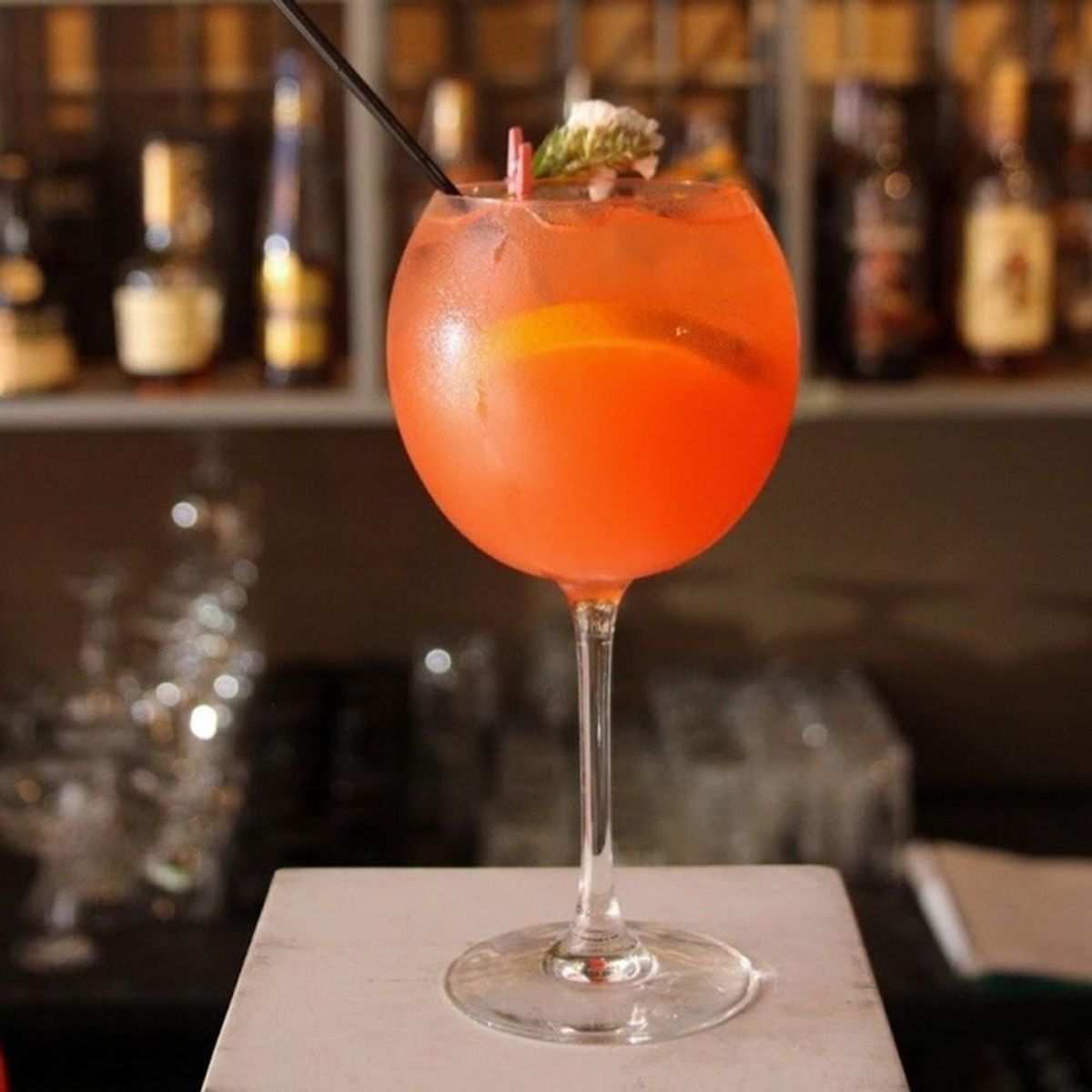 PASABAHCE - Set De 6 Copas Vidrio Gin Copón Cóctel 655 Cc Linea Enoteca