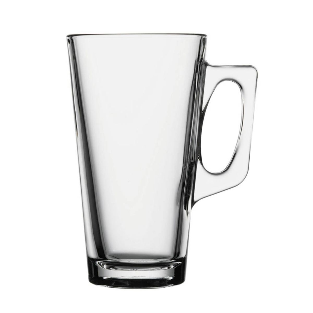 PASABAHCE - Set De 4 Taza Vidrio C Aza 300 Cc Mod Vela PASABAHCE