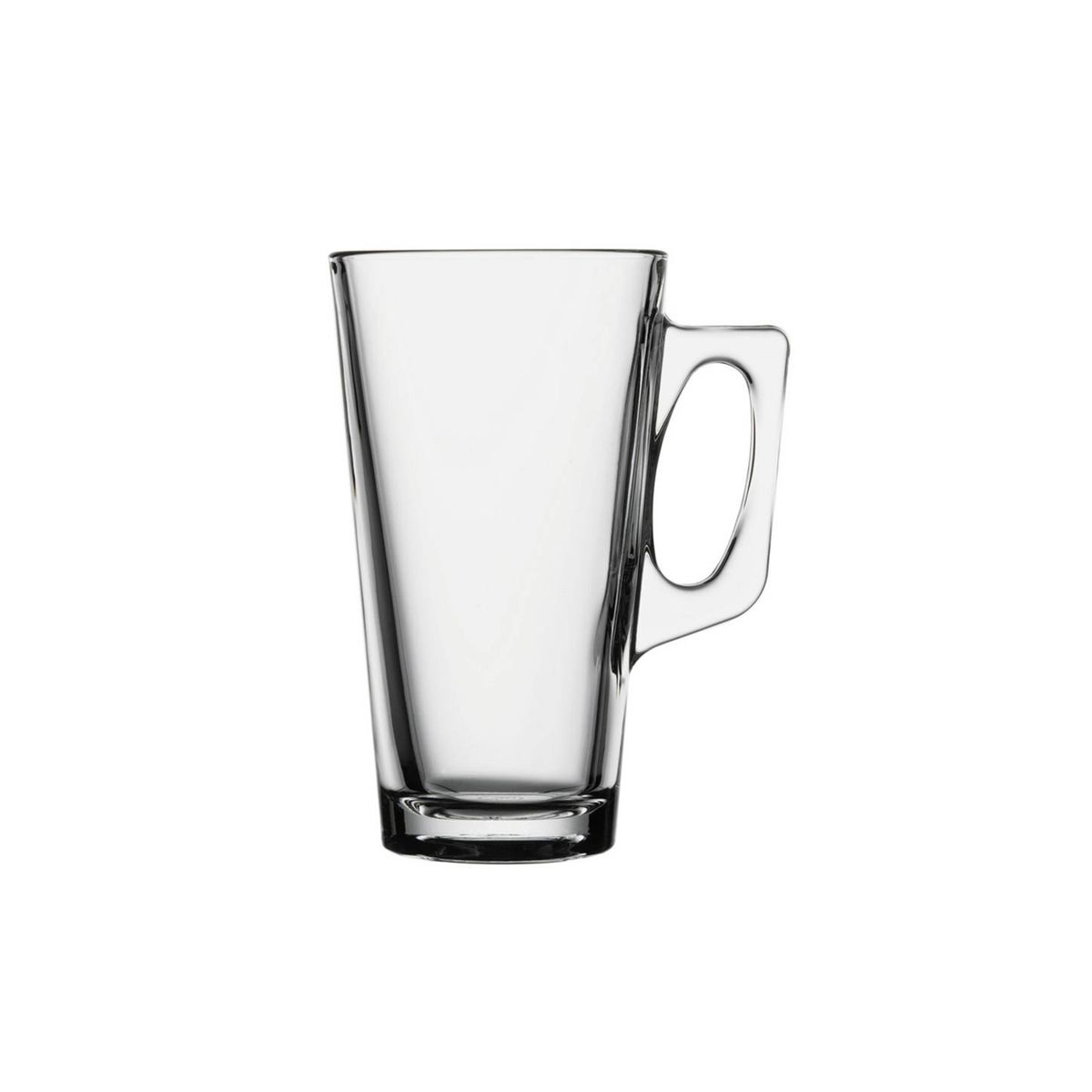 PASABAHCE - Set De 4 Taza Vidrio C Aza 300 Cc Mod Vela PASABAHCE
