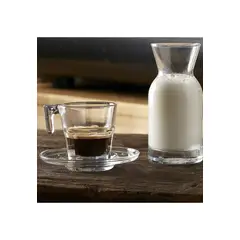 IMAHE - Set De 6 Taza De Cafe C/platillo 70 Cc. Casablanca