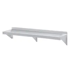 IMAHE - REPISA MURAL ACERO INOX MED. 140 x 30 cm