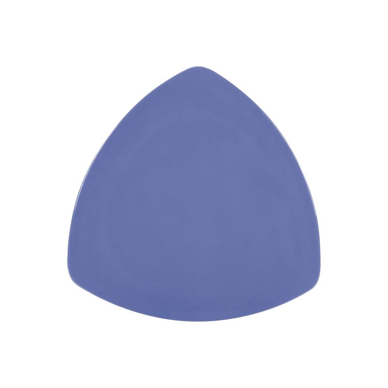 IMAHE - PLATO TRIANGULAR MELAMINA AZUL 30 cm IMAHE