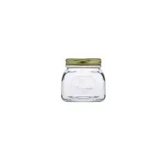 IMAHE - Set De 3 Frascos Conserveros con Tapa De Metal 300 Ml