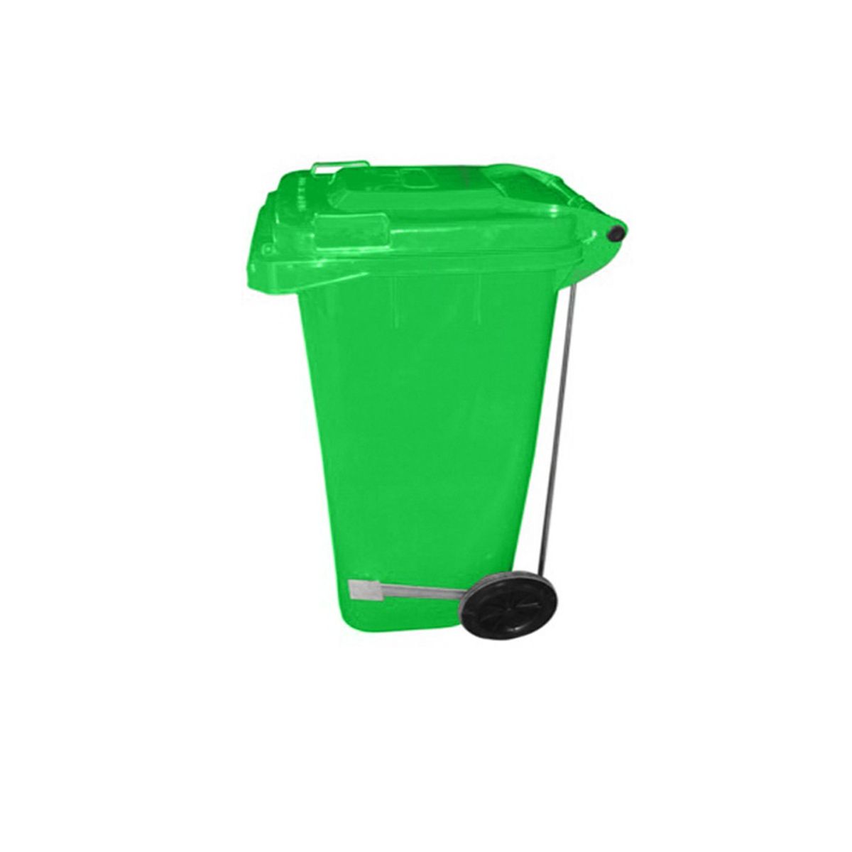IMAHE - BASURERO CON PEDAL 240 LT. COLOR VERDE IMAHE