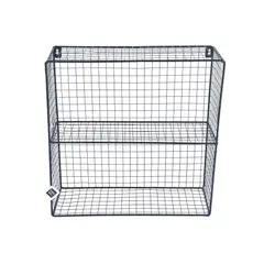 IMAHE - REPISA METALICA TIPO MALLA 40x40x15 CM
