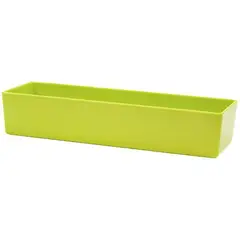 IMAHE - RECIPIENTE VERDE LIMA 38X12X3.8CM.