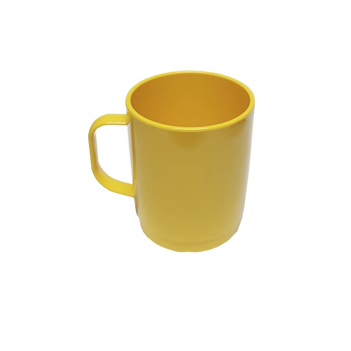 IMAHE - Artículo de Cocina Set de 4 mug policarbonato amarillo 300 ml IMAHE