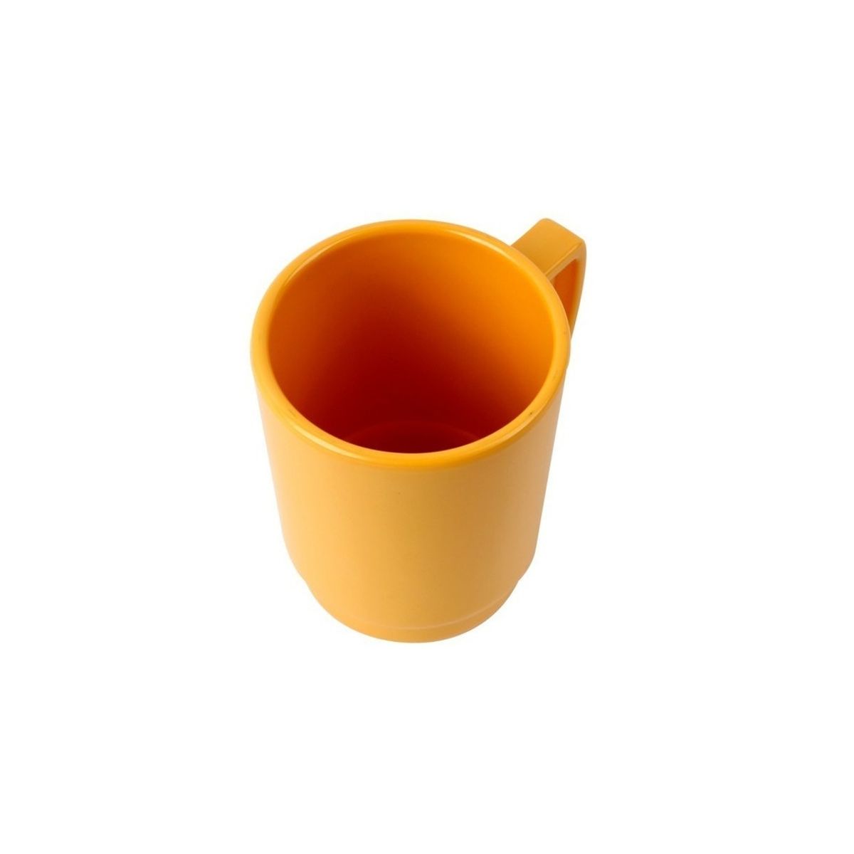 IMAHE - Artículo de Cocina Set de 4 mug policarbonato amarillo 300 ml IMAHE