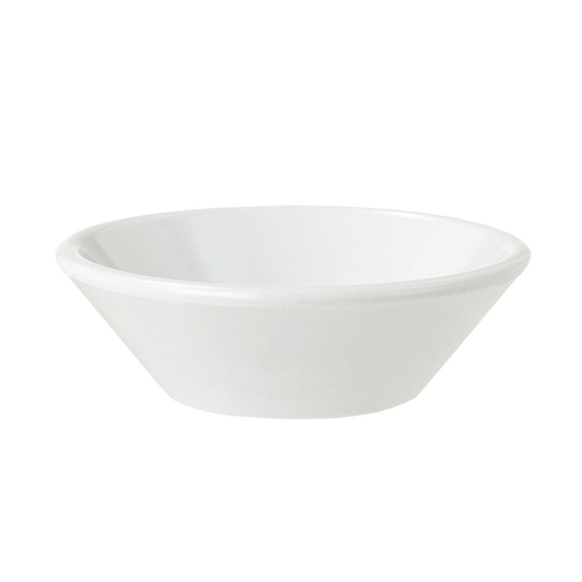 IMAHE - Set De 6 RAMEKIN OVALADO MELAMINA BLANCO 44ML IMAHE