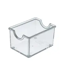 TABLECRAFT - PORTA SACHET TRANSPARENTE