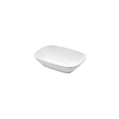 IMAHE - Set De 4 Plato Rectangular Melamina 14x3.3 Cm.