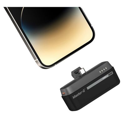 Imagen 2 del producto Cargador Portátil Power Bank 5.000 mAh Tipo C Negro