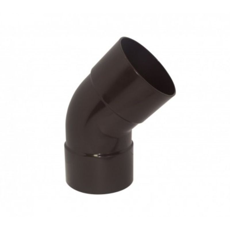 GENERICO - Codo Canaleta Hembra-hembra Marron 80mmx45g