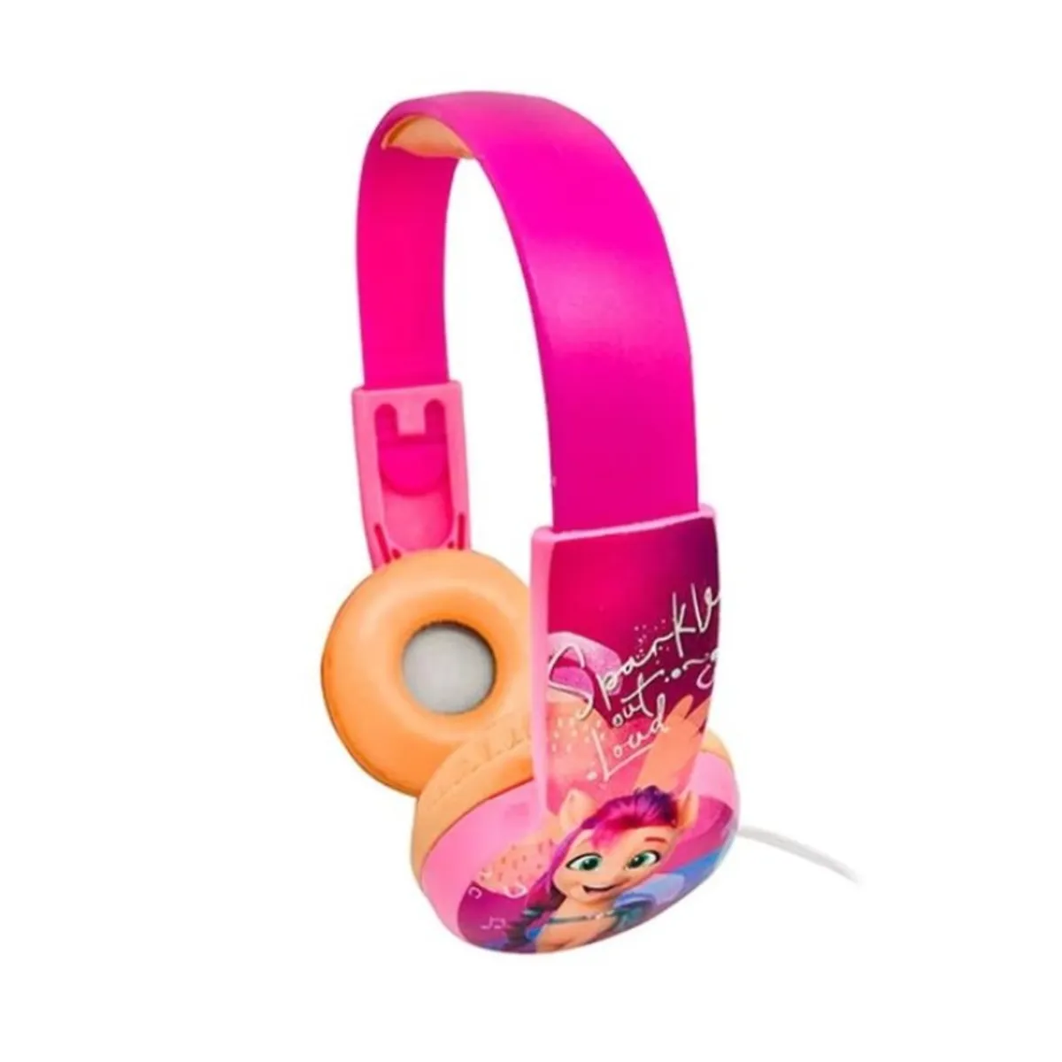 SAKAR - Audífono para Niña Rosado Alámbrico My Little Pony