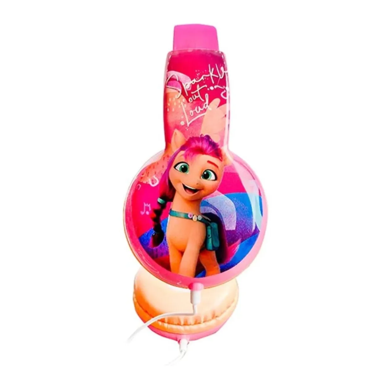 SAKAR - Audífono para Niña Rosado Alámbrico My Little Pony