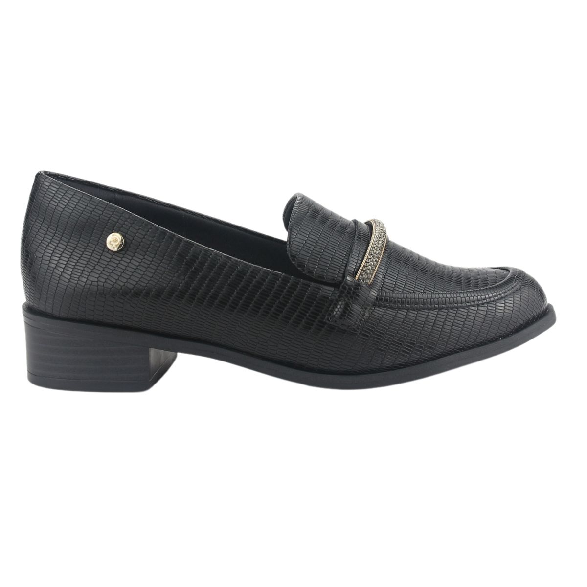 RAMARIM - Zapato Mujer Negro Casual Chalada 2416102