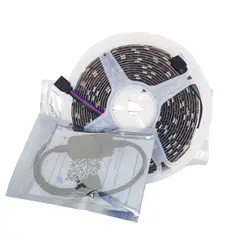 GENERICO - Cinta Luces Led 5 Metros Rgb Bluetooth App Sensor Sonido extendible